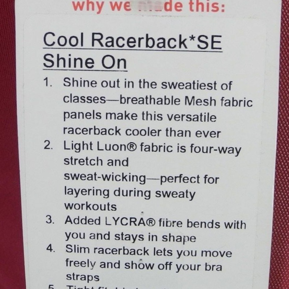 Mesh Cool Racerback *SE Shine On Berry Rumble - Picture 3 of 6